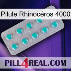Pilule Rhinocéros 4000 28